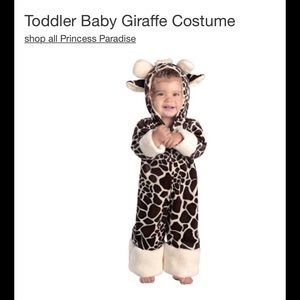 Toddler Giraffe Costume (size 12-18 mos)