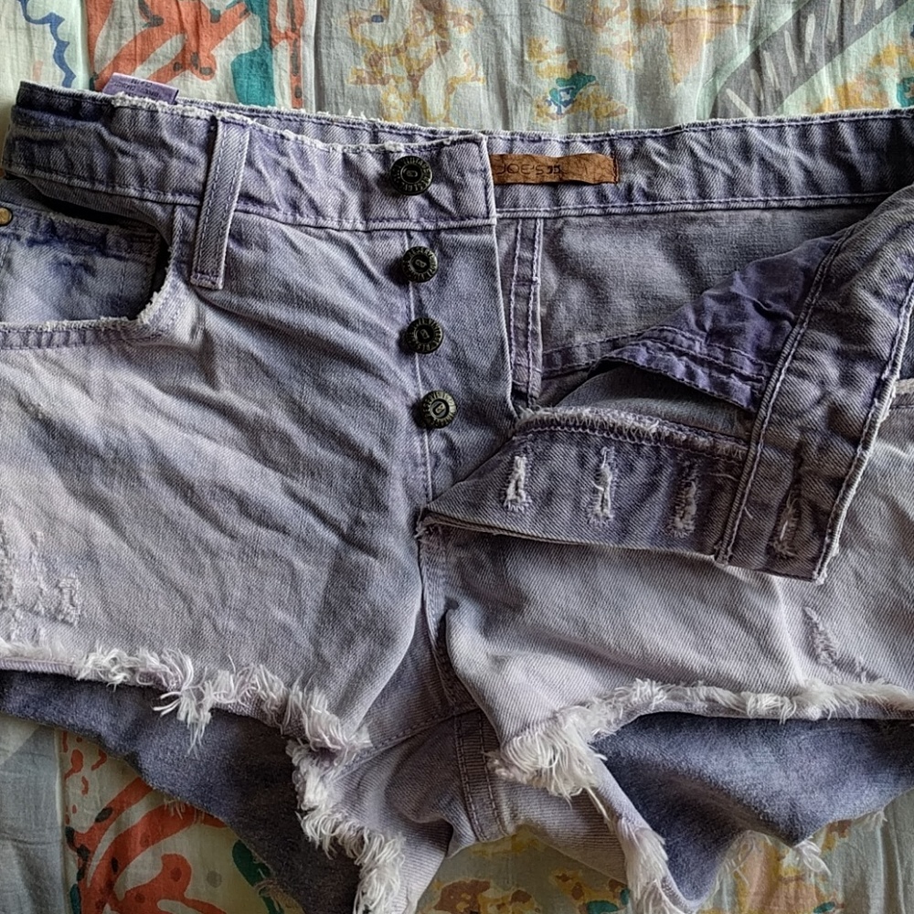 Joes jeans lavender denim shirts