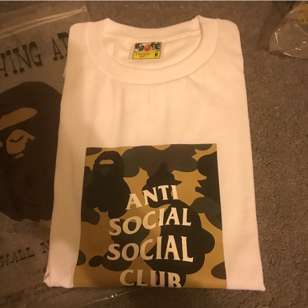 Anti Social Social Club x Bape
