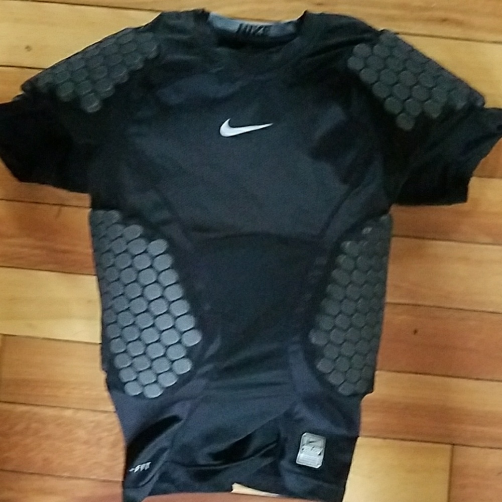 Nike pro combat football shoulder and rib top