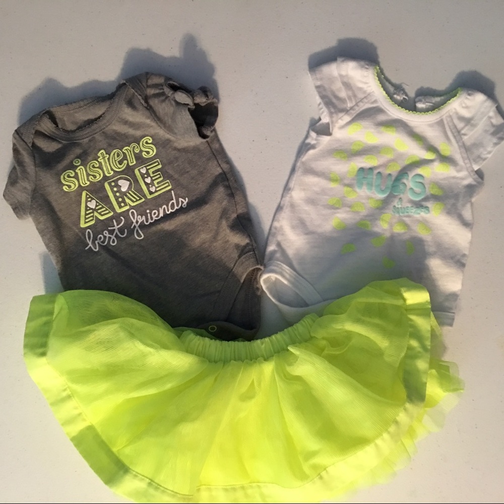 Sisters are best friends newborn combo