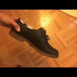 Black oxfords