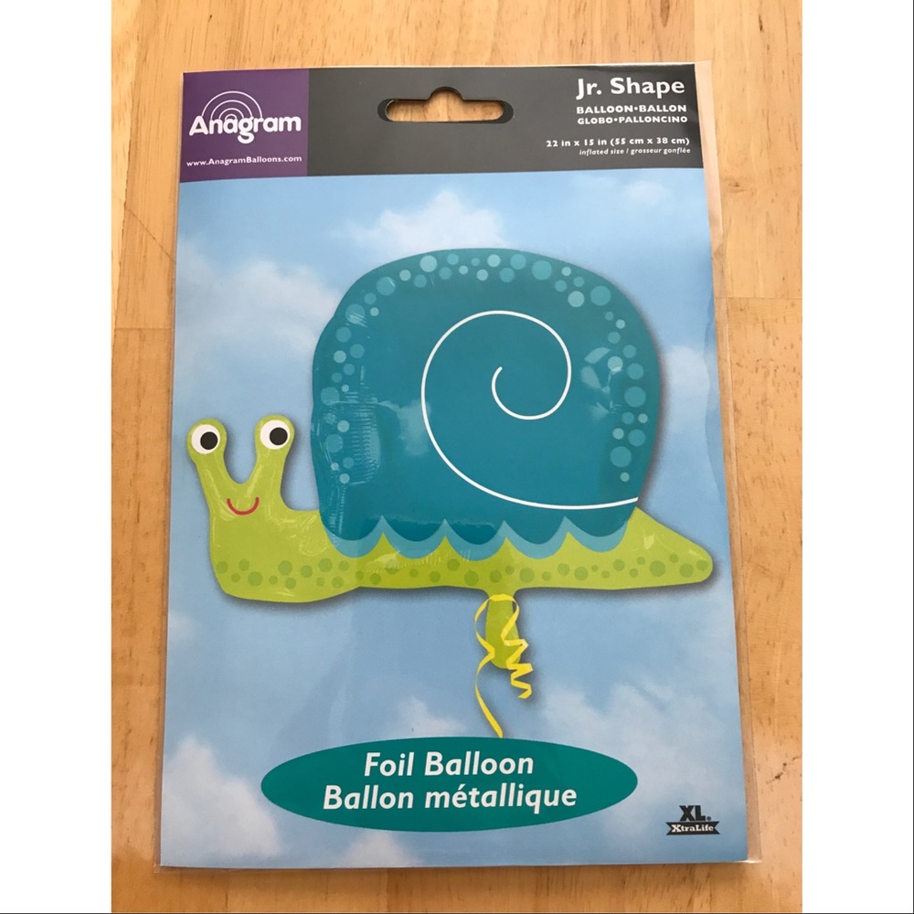 4 Snail Balloons 🐌 🎈
