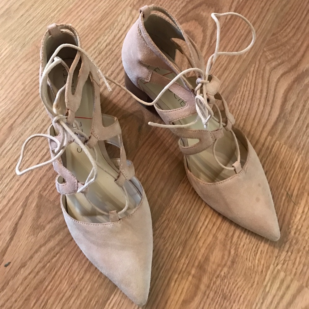 Sole society lace up shoes