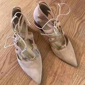 Sole society lace up shoes