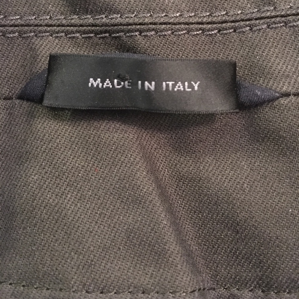 Jil Sander Olive Army Green Coat Trench Pockets - Picture 3 of 8