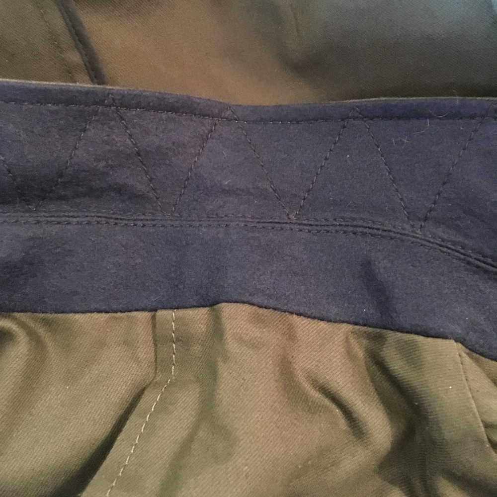 Jil Sander Olive Army Green Coat Trench Pockets - Picture 7 of 8
