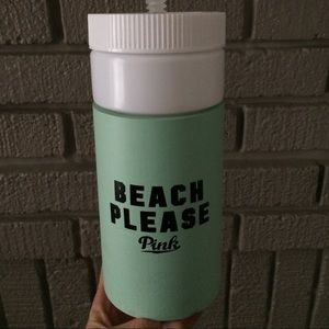 Fun 24 oz plastic Pink tumbler!