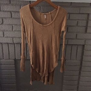 Free People thermal long sleeve tee