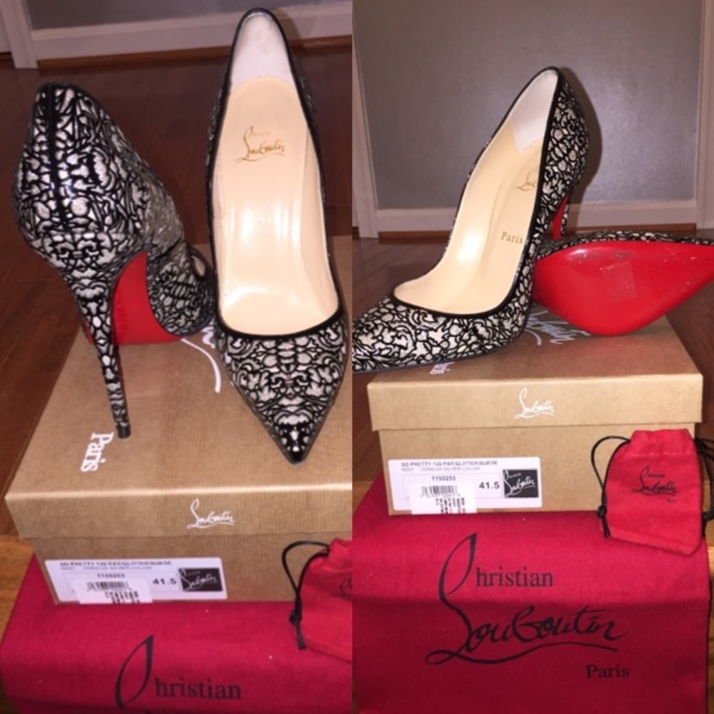 Christian Louboutin size 41.5 only worn once