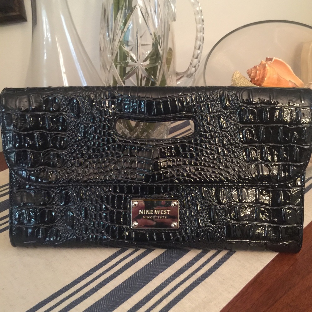 Black Nine West Clutch