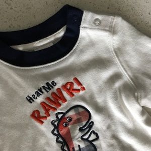 Gymboree 'Hear Me Roar' onesie