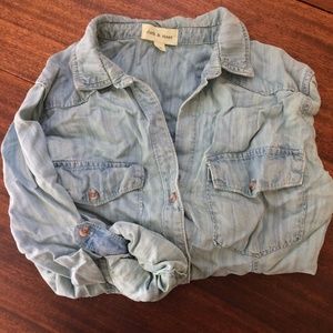 Anthropologie Chambray Shirt