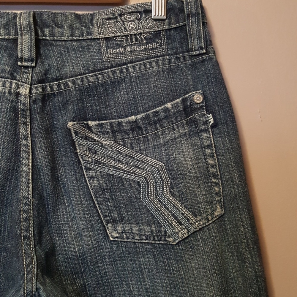 Original Rock & Republic button front jeans