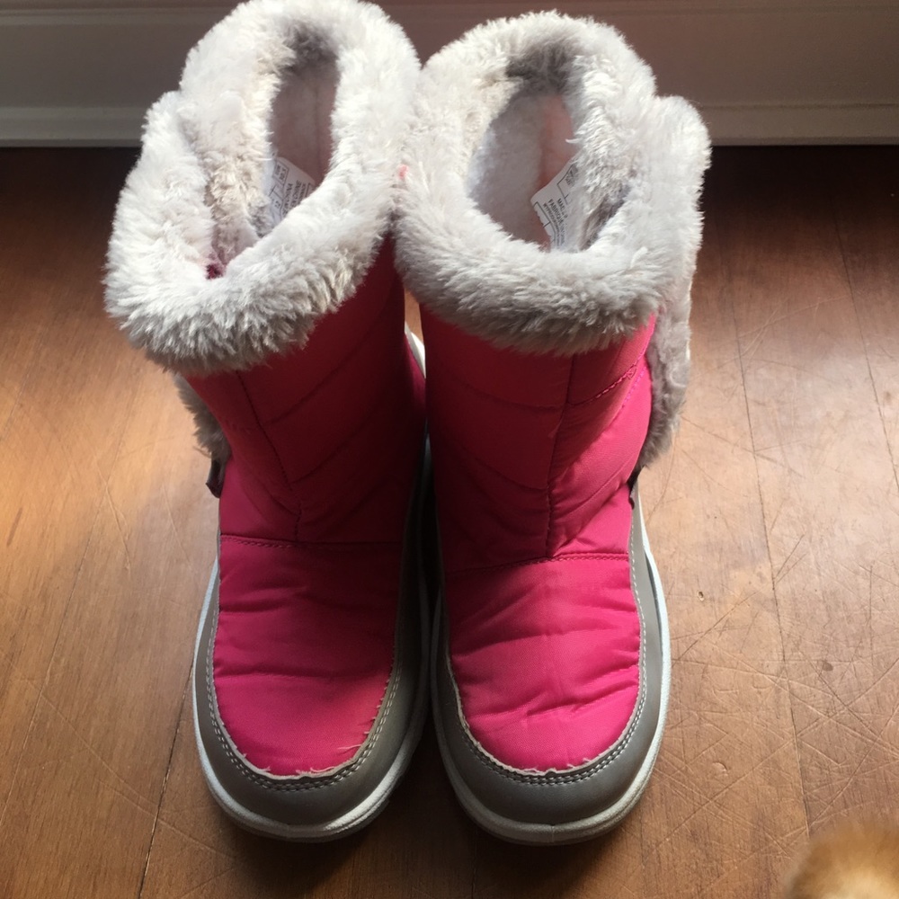 Mountain Warehouse girls pink snow boots size 12