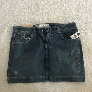 Gap denim mini skirt size 12!