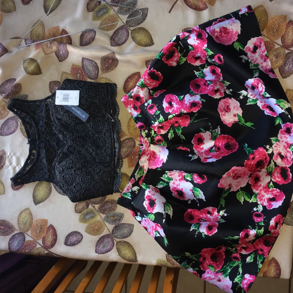 Hoco 2-piece dress new with tags