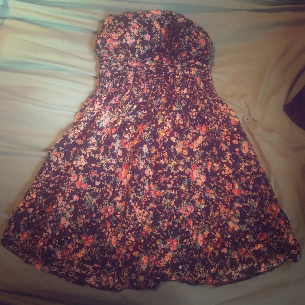 Flower patter dress