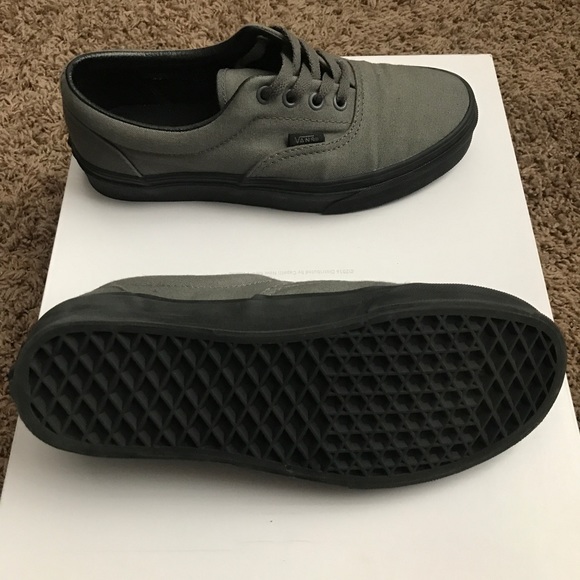 vans era gargoyle black sole