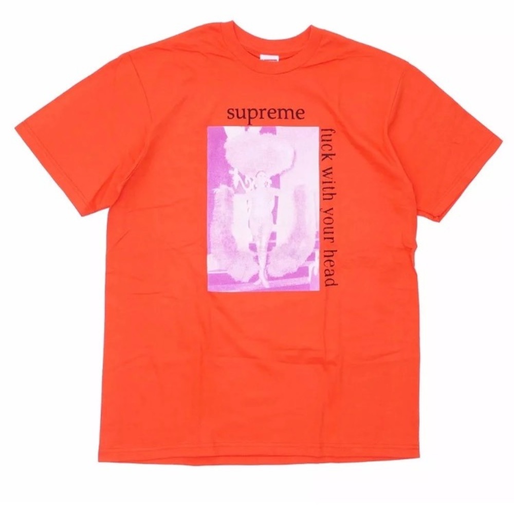 SUPREME FUCK WHAT YOU HEARD TEE -new in with tags