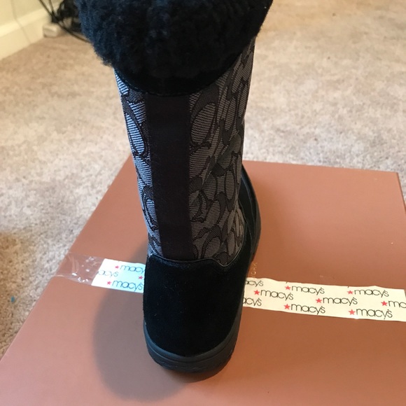 Black Coach boots - Picture 4 of 5