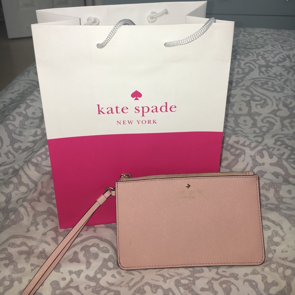 Kate Spade Pink Wristlet