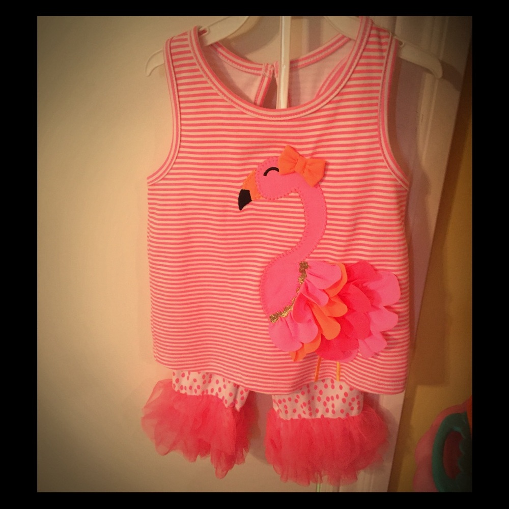 Mud Pie Infant Girl Outfit (2 pc)