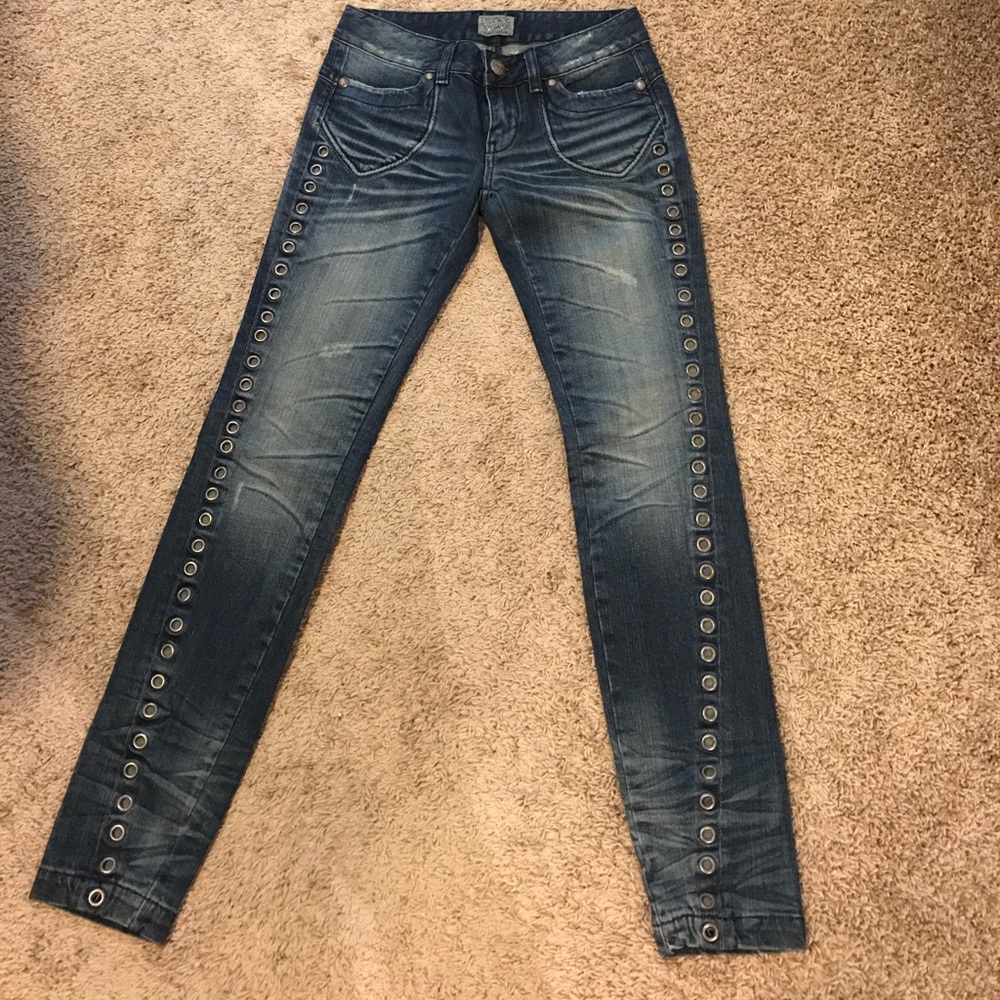 💙Express Rocker Chic Jeans💙 - Picture 4 of 4