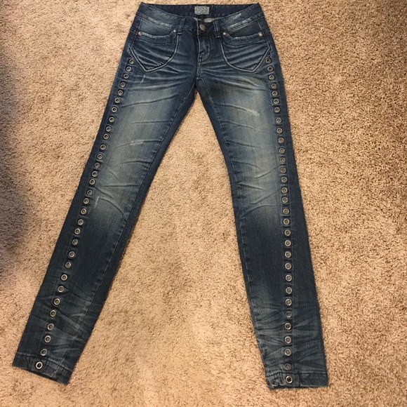 💙Express Rocker Chic Jeans💙 - Picture 4 of 4