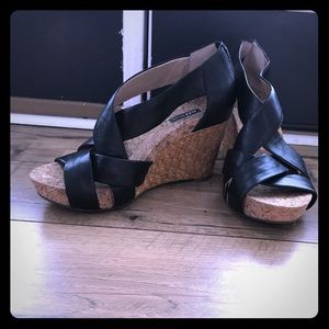 Leather wedges