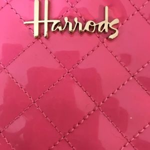 Harrods cosmetic bag