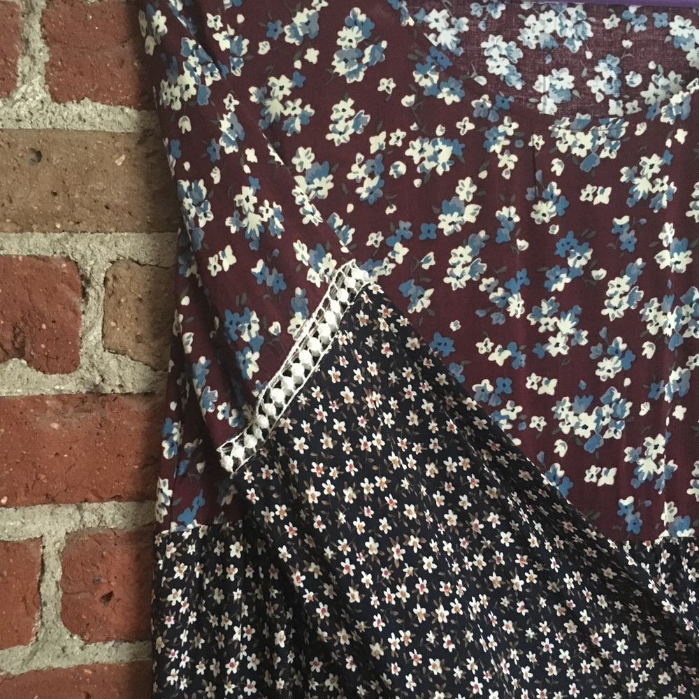 Floral bohemian dress