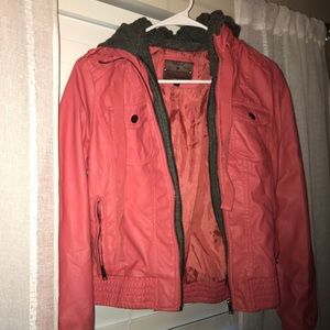 Coral jacket!