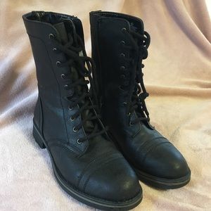 American Eagle Outfitters combat boots
