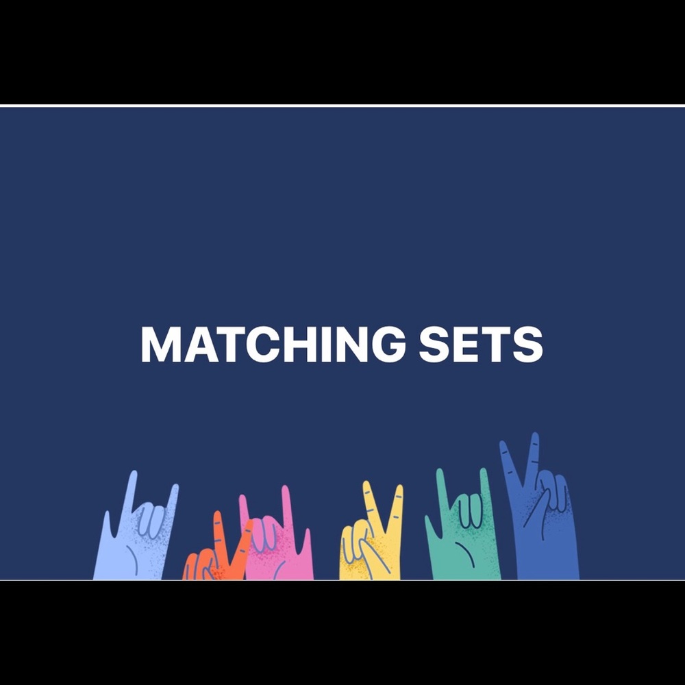 Matching Baby Sets