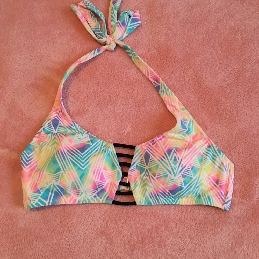 PINK Victoria's Secret neon bikini top