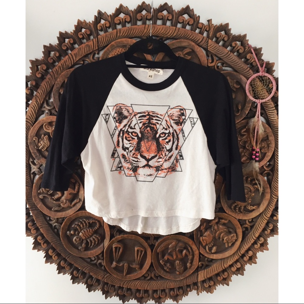 Tiger Crop Top