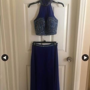 Royal blue Homecoming Dress