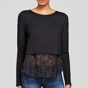 Theory Sweater with Lace | Bente