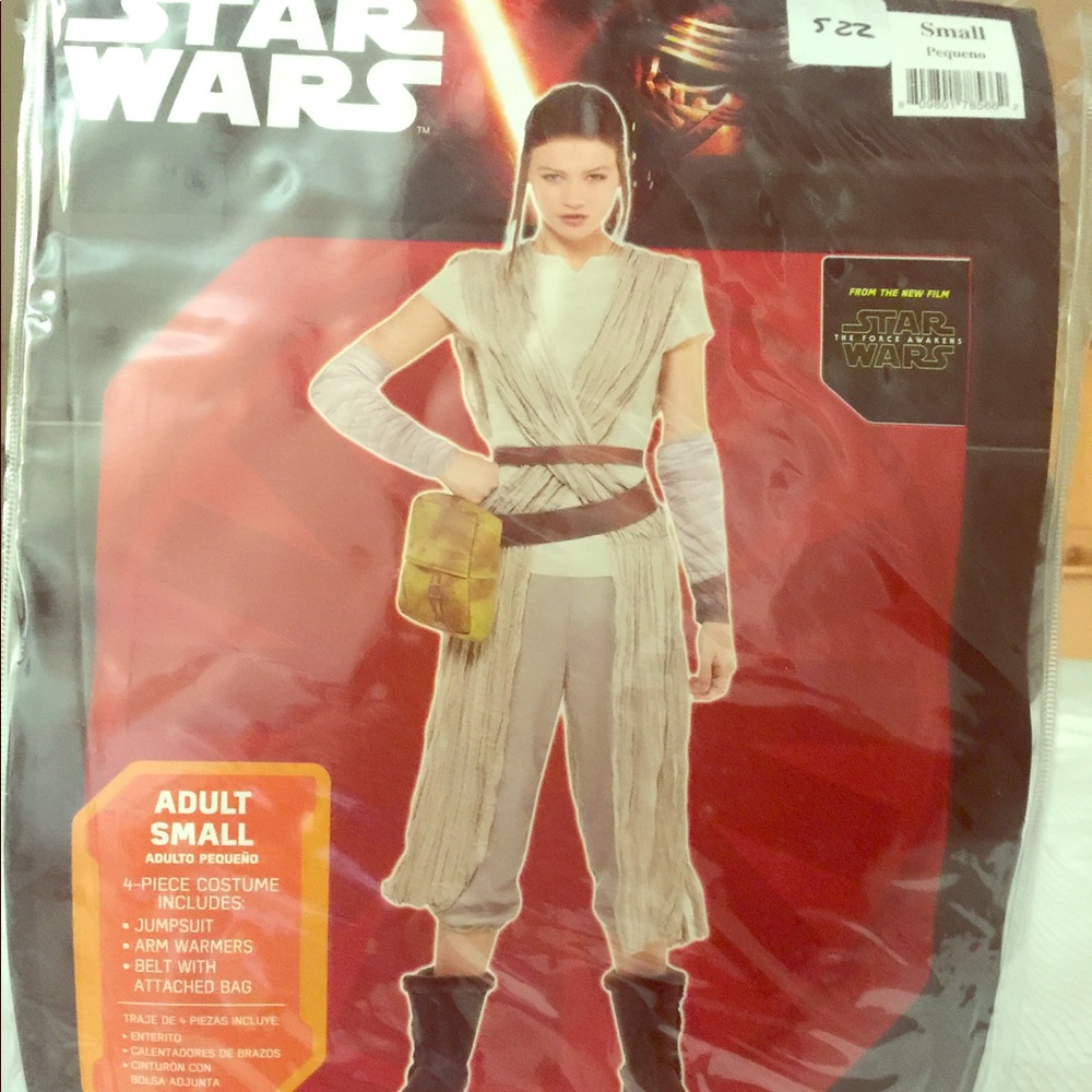 Rey Star Wars Costume 👻! Adult- Small