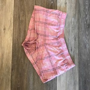 Juicy PJ flannel shorts