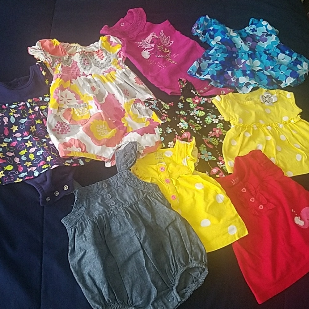 0-3 months girls lot