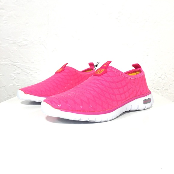 Hot Pink Sneakers Lifestyle Pink Sneakers - Picture 2 of 4