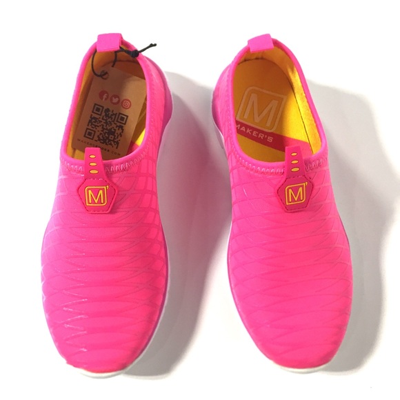 Hot Pink Sneakers Lifestyle Pink Sneakers - Picture 4 of 4