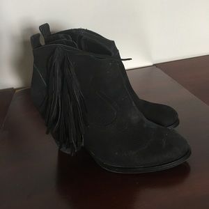 Vince Camuto fringe boots