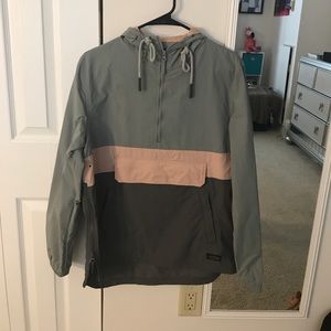 Rain jacket hoodie