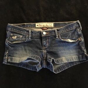 Hollister jean shorts