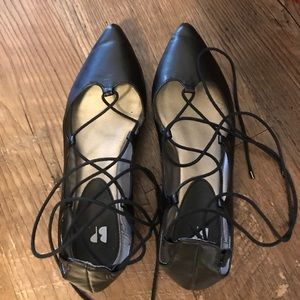 BP lace up ballet flats BP lace up ballet flats