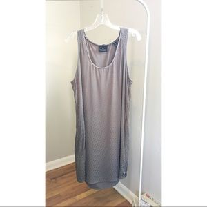 Dark Grey Silky Slip Dress