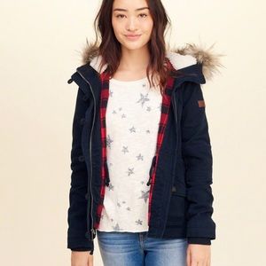 Flannel Lined Anorak Jacket